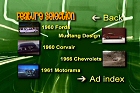 feature selection menu - screen cap