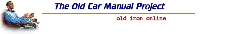 The Old Car Manual Project: Old Iron Online